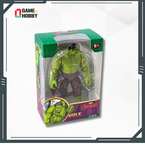 MARVEL CHARACTER MODEL - AVENGERS - HULK (4 INCH) - ZD TOYS - ZC14 ของแท้ ZD TOYS