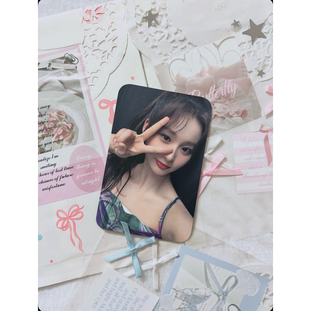 [OFFICIAL]Card pub Sullyoon Nmixx a กลางฤดูร้อน nmixx dream card off ของแท้