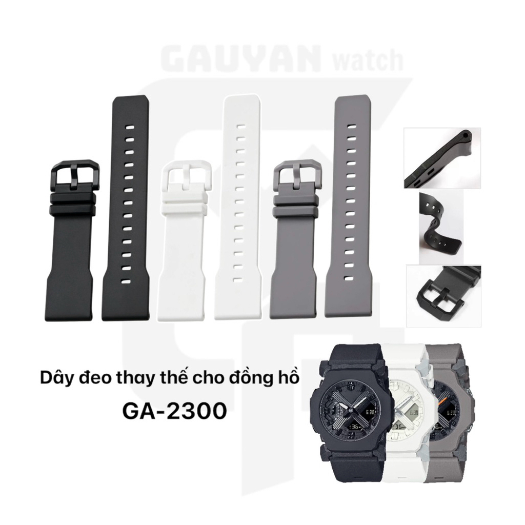 สายซิลิโคนทดแทนสําหรับนาฬิการุ่น GA-2300
