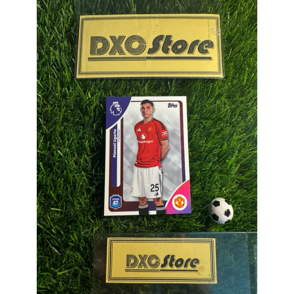 [ ของแท้ ] - TOPPS PREMIER LEAGUE 2026 - MANUEL UGARTE (MANCHESTER UNITED)