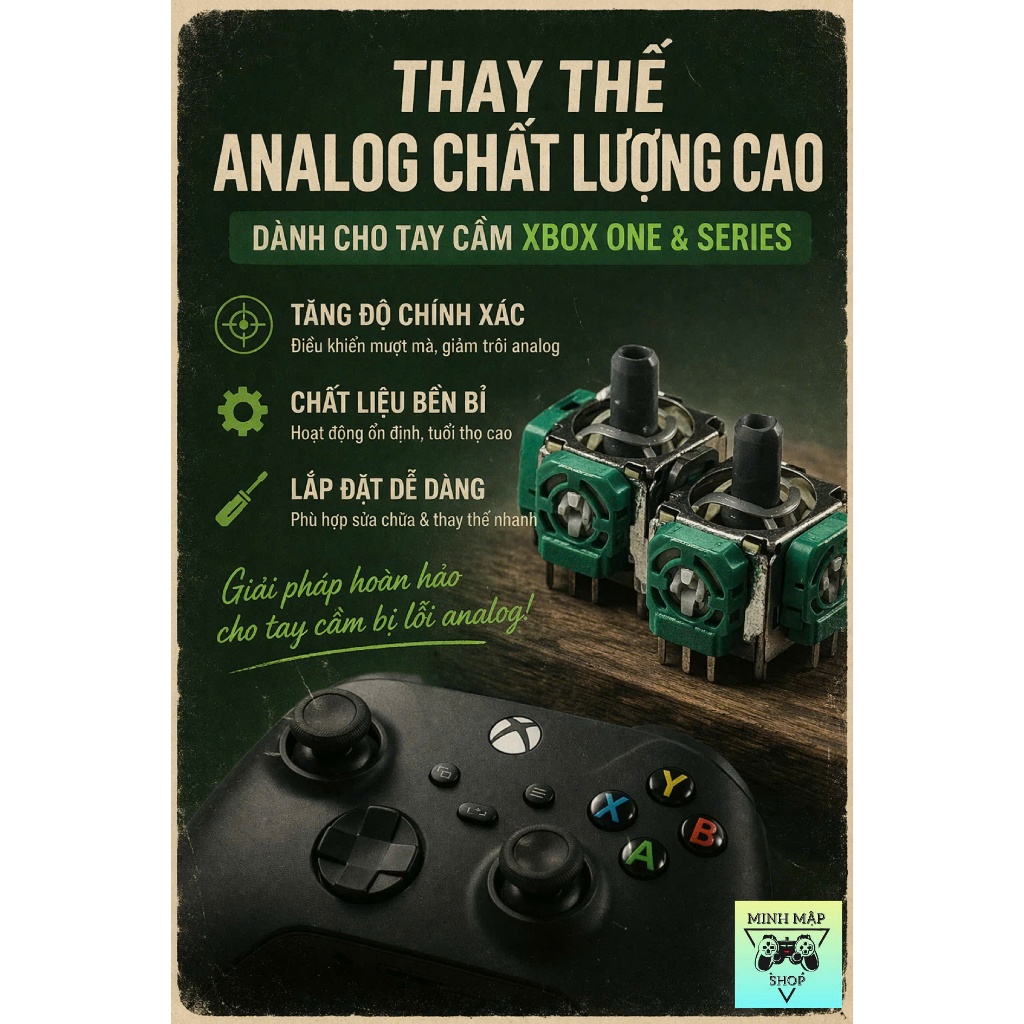 เปลี่ยน ANALOG สําหรับ XBOX ONE-XBOX SERI HANDLE