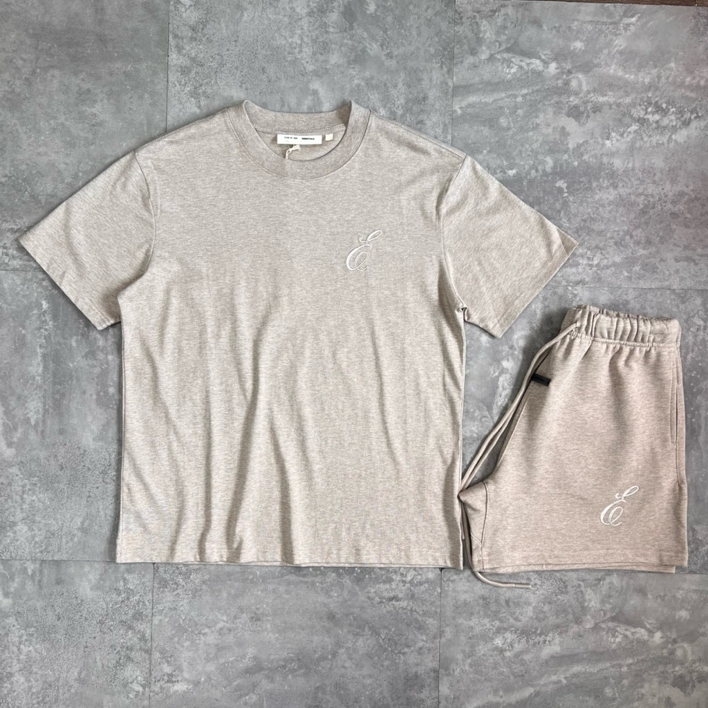 Double Ess B996 ชุดสูทแขนสั้น Buivintage ผ้าคอตตอนเนื้อนุ่มและโปร่ง