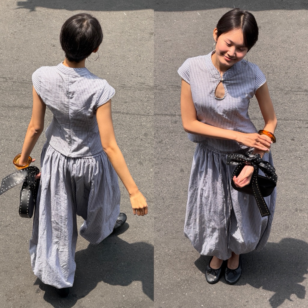 Alibaba Water Drop Top and Balloon Pants, Nee Nee Water Drop Top and Balloon Pants