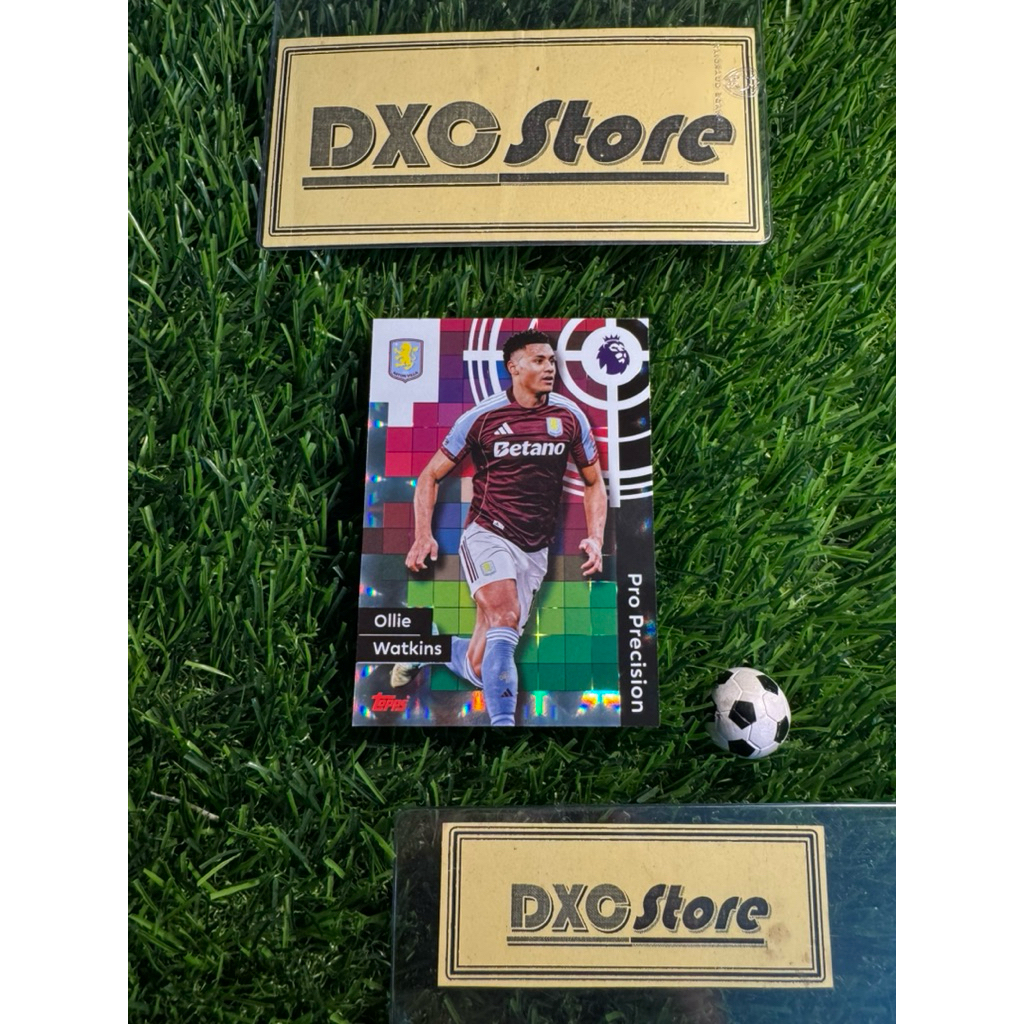 [ ของแท้ ] - PRO PRECISION - TOPPS PREMIER LEAGUE 2026 - OLLIE WATKINS (ASTON VILLA)