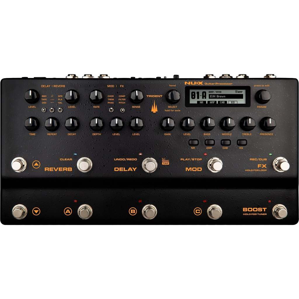 ของแท้ Nux Trident NME5 Multi Effects Guitar Pedal