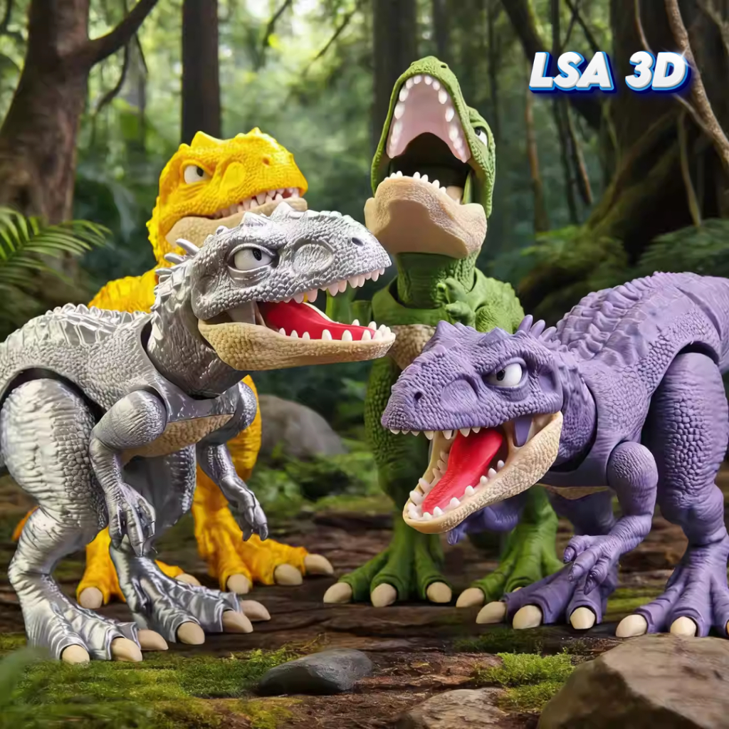 โมเดลไดโนเสาร์ Indominus Rex โบราณใช้ประดับโต๊ะทํางาน