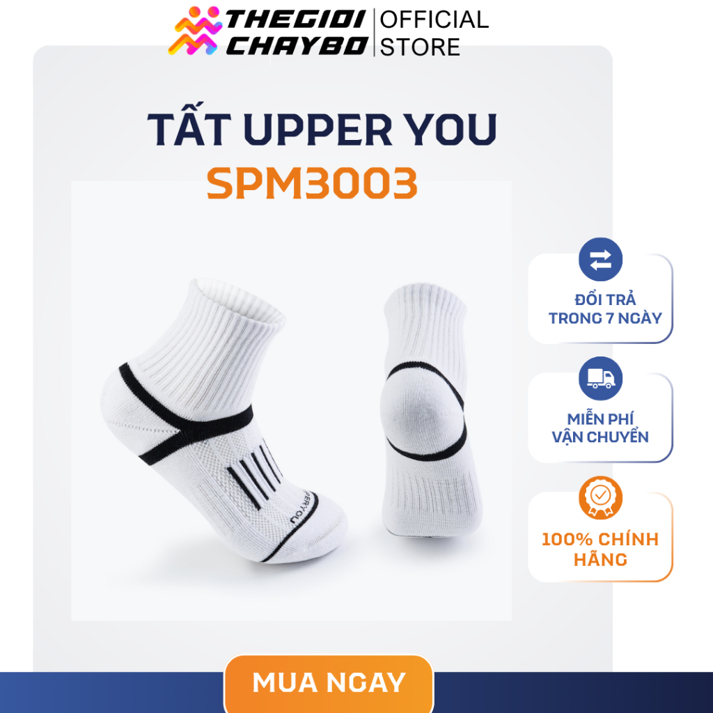 SPM3003 Upper You Light Cushion Socks