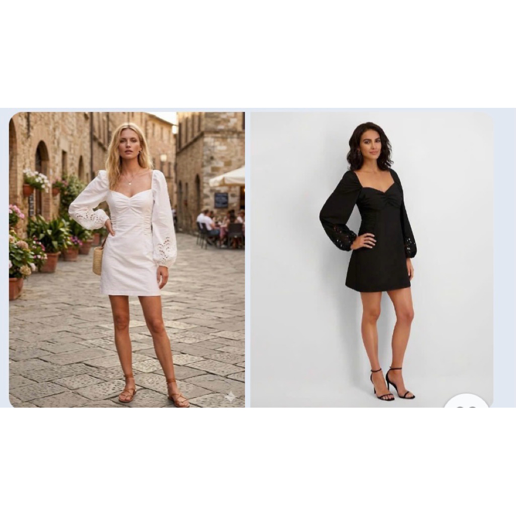 SIE เดรสแขนยาว******