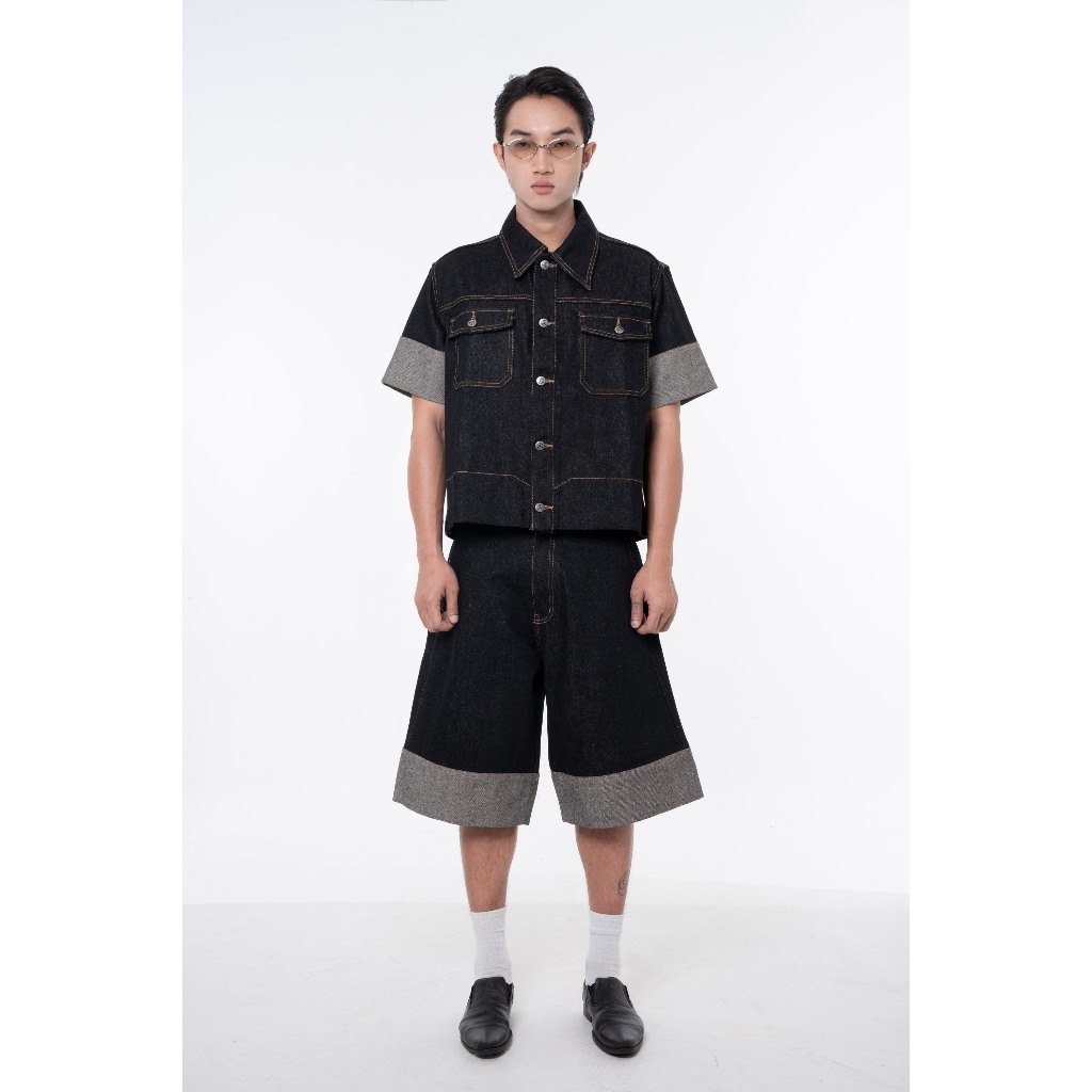 Whipworkshop เสื้อและสตรี / แจ็คเก็ตจาก Raw Denim Dod Raw Denim Top