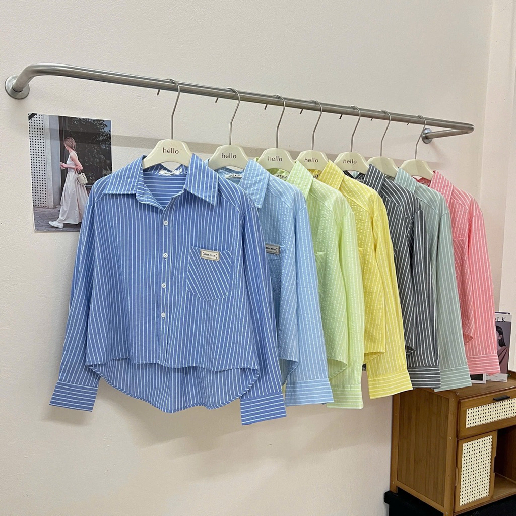 MK25 QC LITTLE PLAID SHIRT