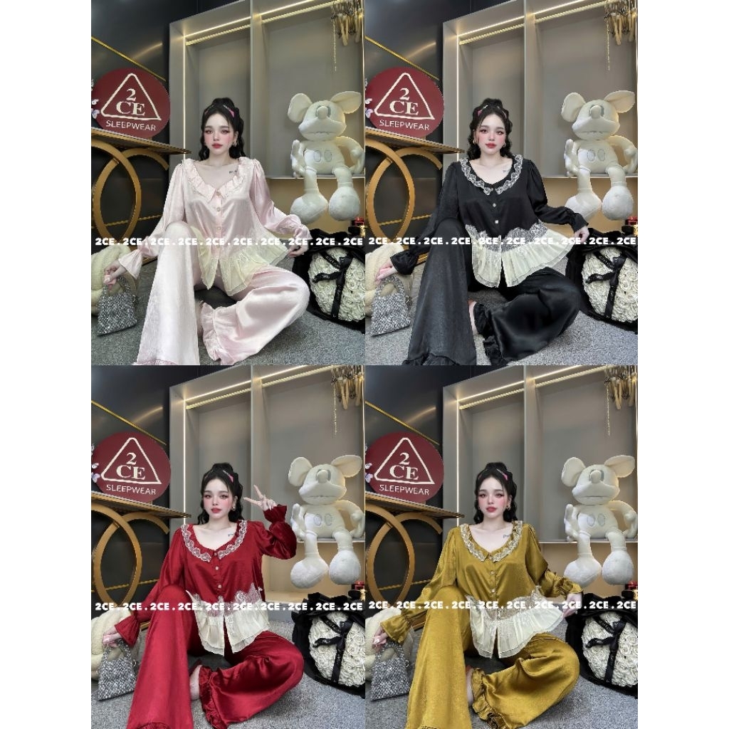 [MAC 2CE]ชุด DIAMOND SMOOTH SILK แขนสั้น