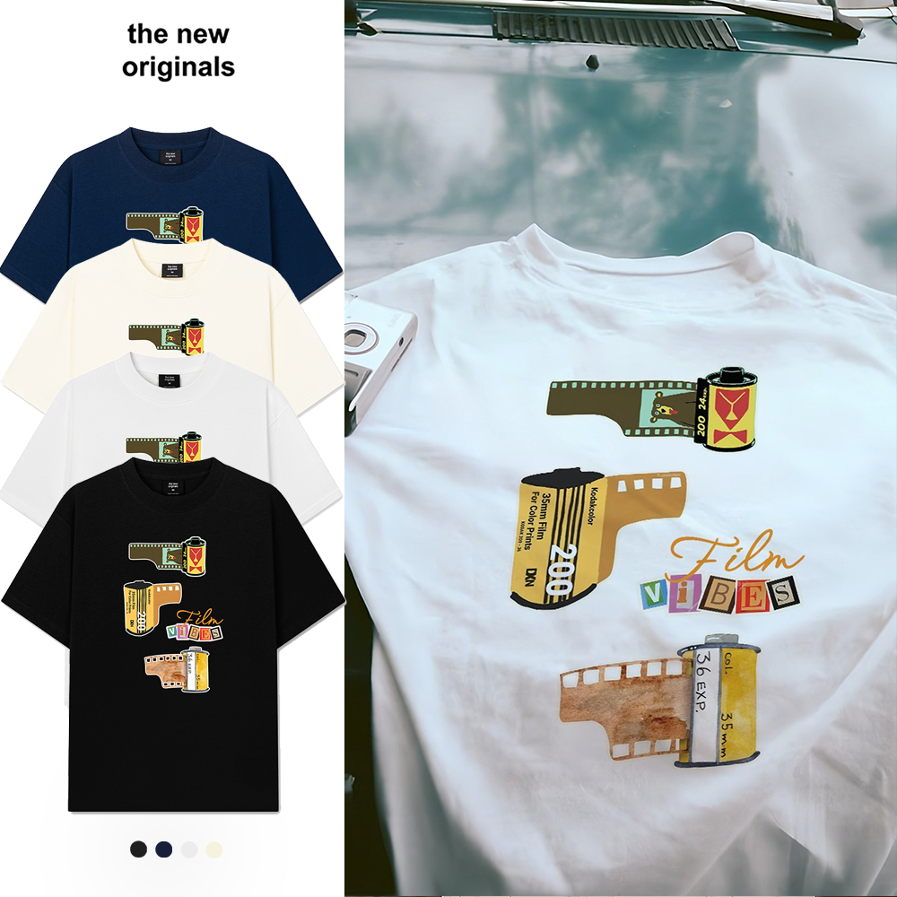 Relaxed Fit The New Originals T-Shirt "Film Vibes" - TL1994TL