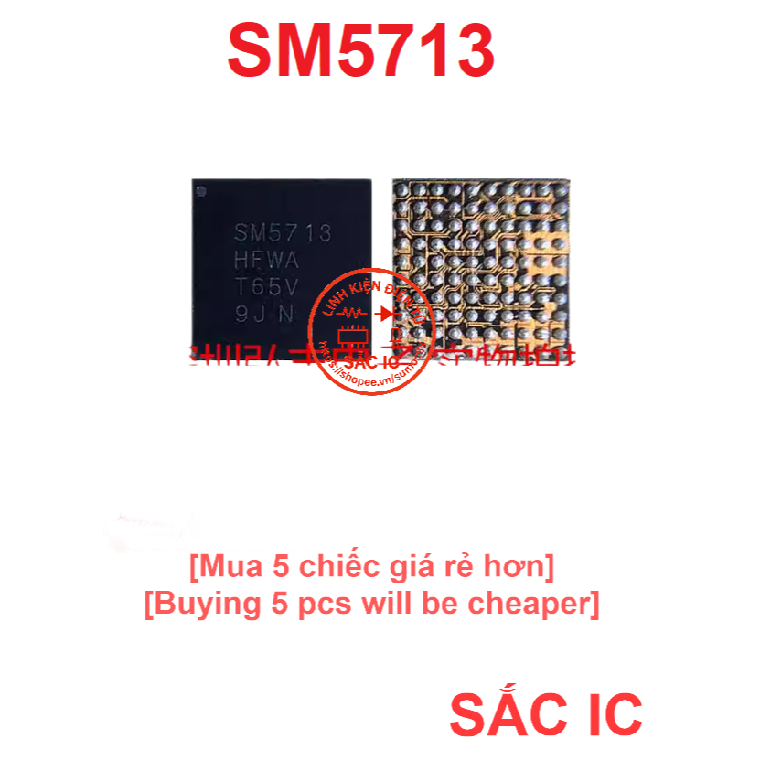 [DD][64] SM5713 571 power ic บนบอร์ด - ต้นฉบับใหม่