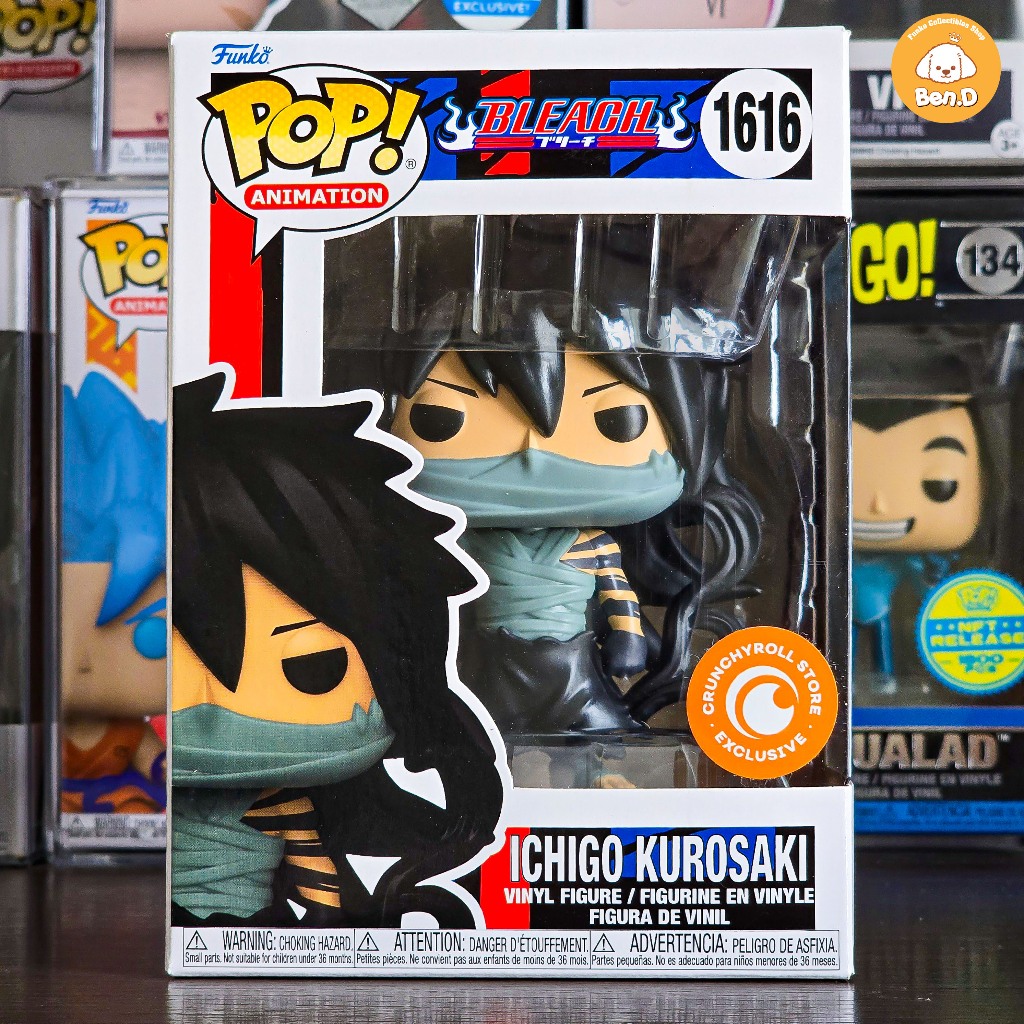 FUNKO ฟังโก้ป๊อป! ฟิกเกอร์ Fiko POP! แอนิเมชั่น: สารฟอกขาว - Ichigo Kurosaki (Gsuga Ver.) 1616 Crunc