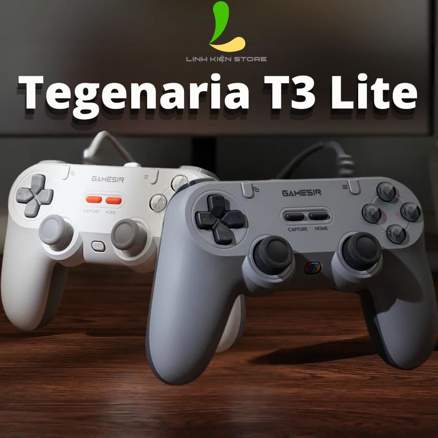 GameSir Tegenaria Lite (T3 Lite) - เกมแพดแบบมีสายเพื่อเพิ่มประสบการณ์การเล่นเกม