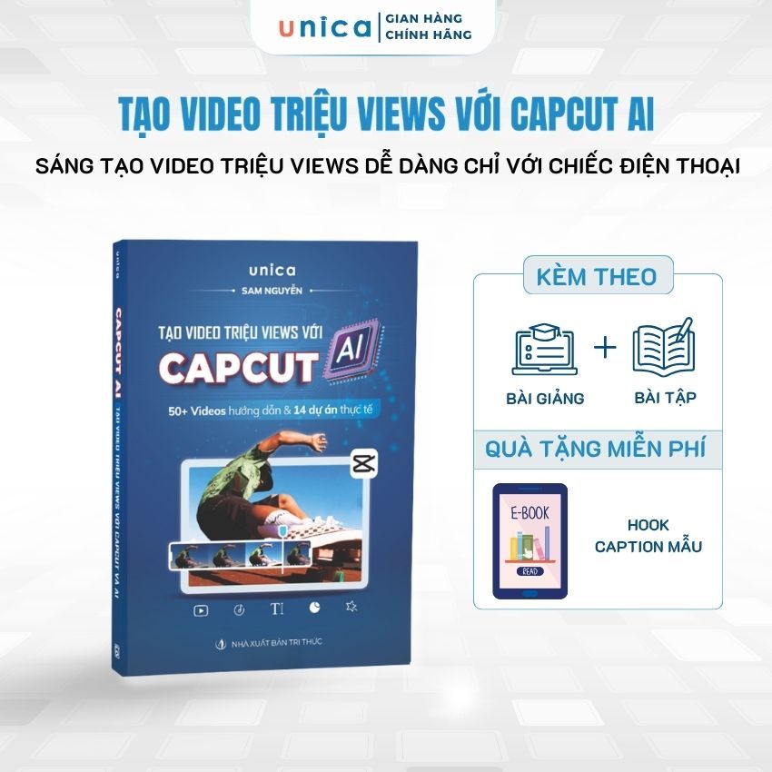 หนังสือ สร้างวิดีโอด้วยมุมมองล้านด้วย Capcut AI