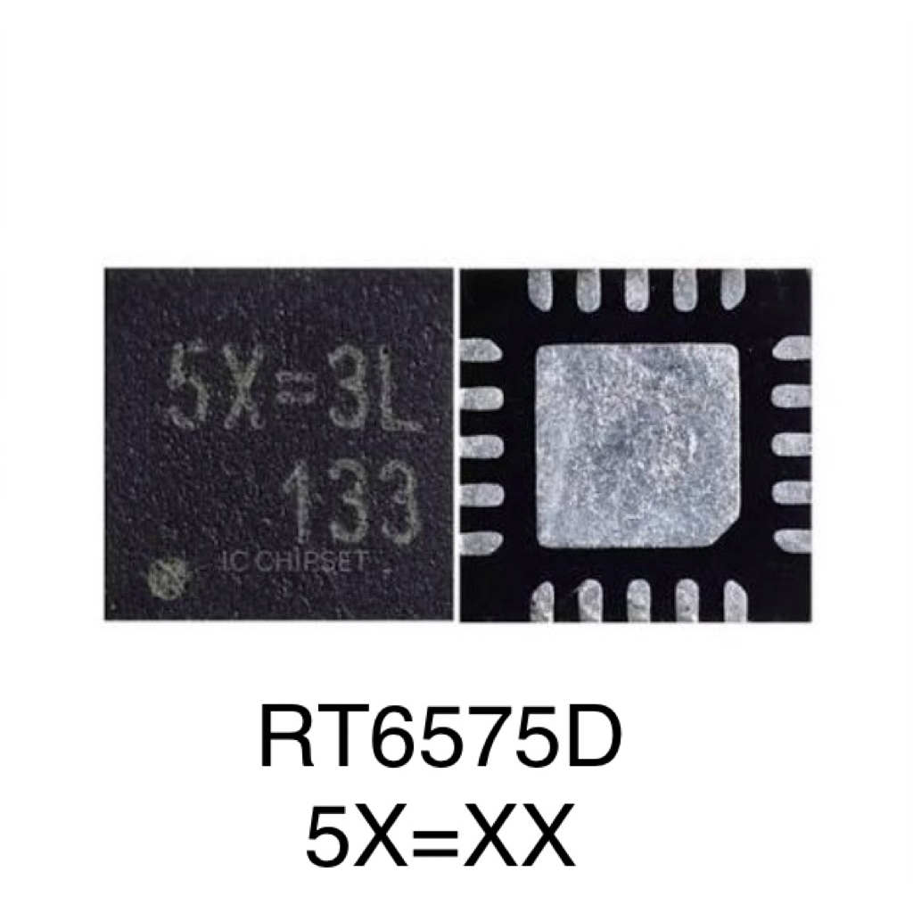 (ใหม่ 100%) RT6575DGQW RT6575D 5X = 1E 5X =.ic บนบอร์ด