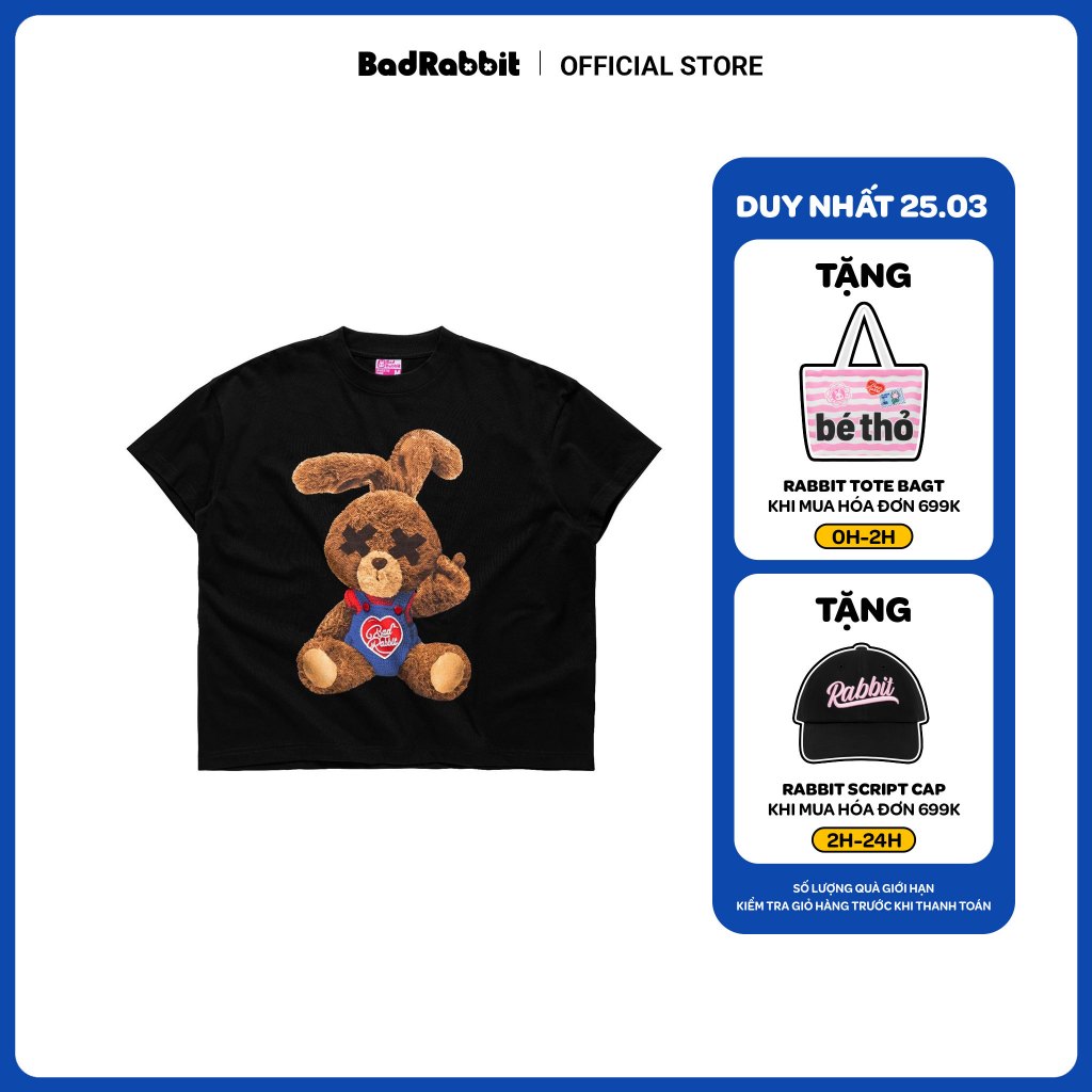 เสื้อยืด Aimer Boxy Rabbit - แบรนด์ท้องถิ่นของแท้