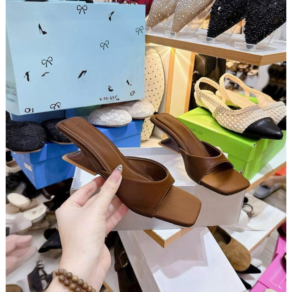 BASIC HIGH HEEL SLIPPERS