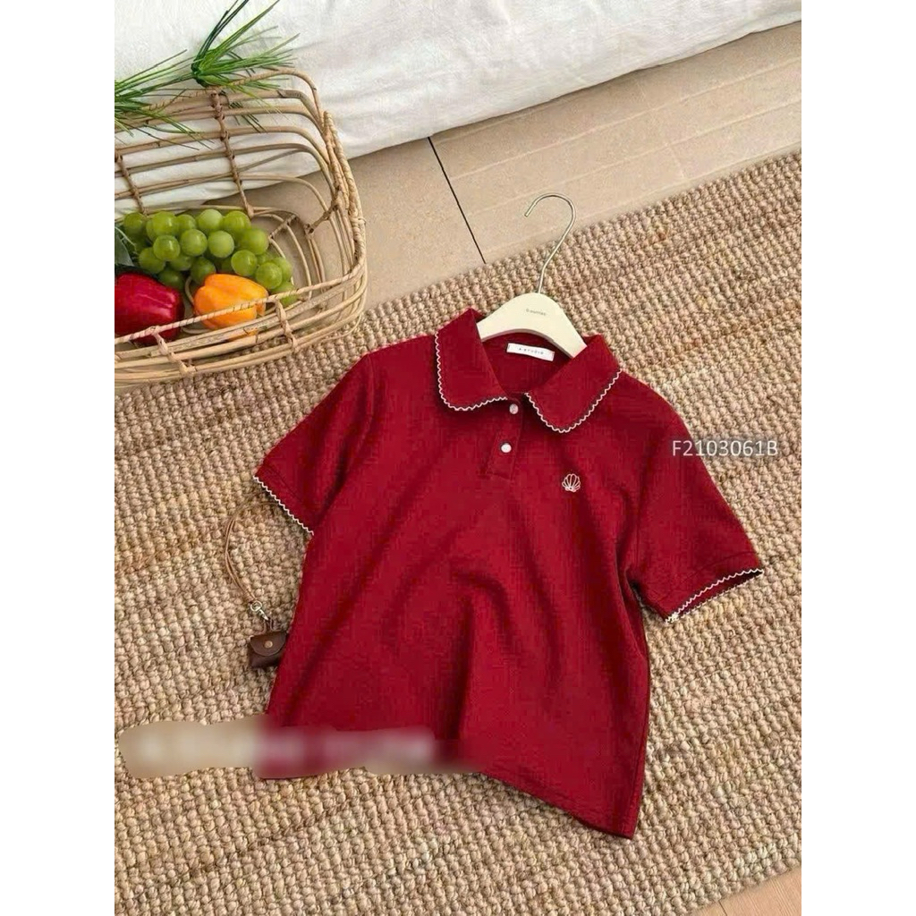 เสื้อครอป เสื้อโปโล เสื้อยืดคอปกผู้หญิง TMT HOUSE