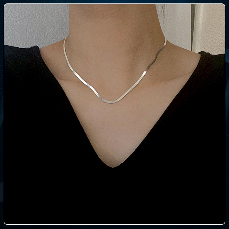 Silver Clash Mens Necklace - High Quality Titanium Stainless Necklace - PUN - Clash Necklace