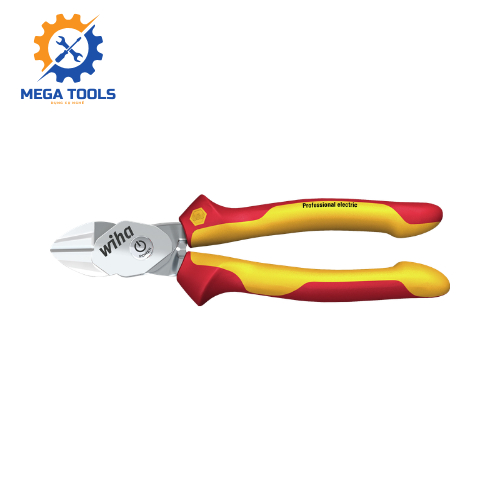 BiCut Wiha 38191 คีมตัด Force (200mm) 1000V VDE Insulated - Mega Tools