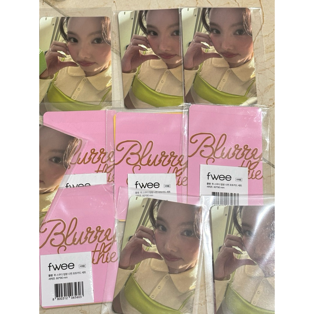 <SEALED> ODD PHOTO CARD PHOTOCARD TWICE NAYEON - COLLARB SON FWEE