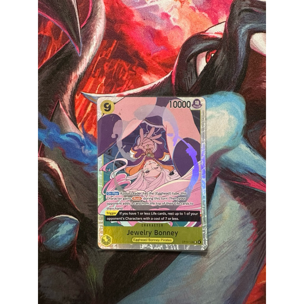การ์ดวันพีซ - Jewelry Bonney - OP13 - 108 - SR