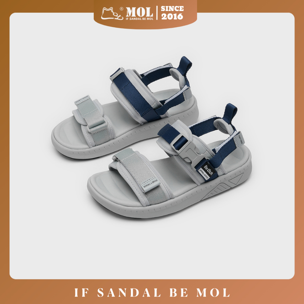 Berich BE278 รองเท้าแตะผู้ใหญ่ - ดีไซน์ 2 สายผสมสี เปลี่ยนเป็นรองเท้าแตะ