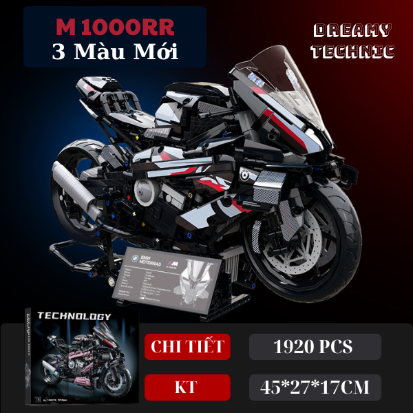 [1:5 Scale Domestic Version] B.M 1000R Assembly Model รุ่น 3 สี มาพร้อมสติ๊กเกอร์ 3 ชุด พร้อมการรับป