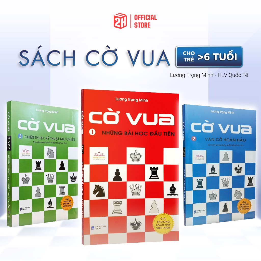 Chess Books โดย Luong Trong Mih International Chess Coach, Chess Books for Children, Chess Teaching 