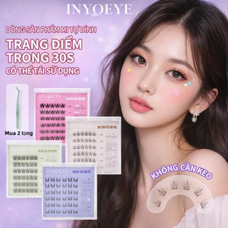 Lông Mi Giả Tự Dính Không Cần Keo INYOEYE, Kiểu Dáng Hoa Hướng Dương Tự Nhiên, Dài 10-14mm