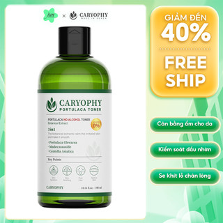Nước cân bằng CARYOPHY 300ml (Caryophy Portulaca Toner 300ml)