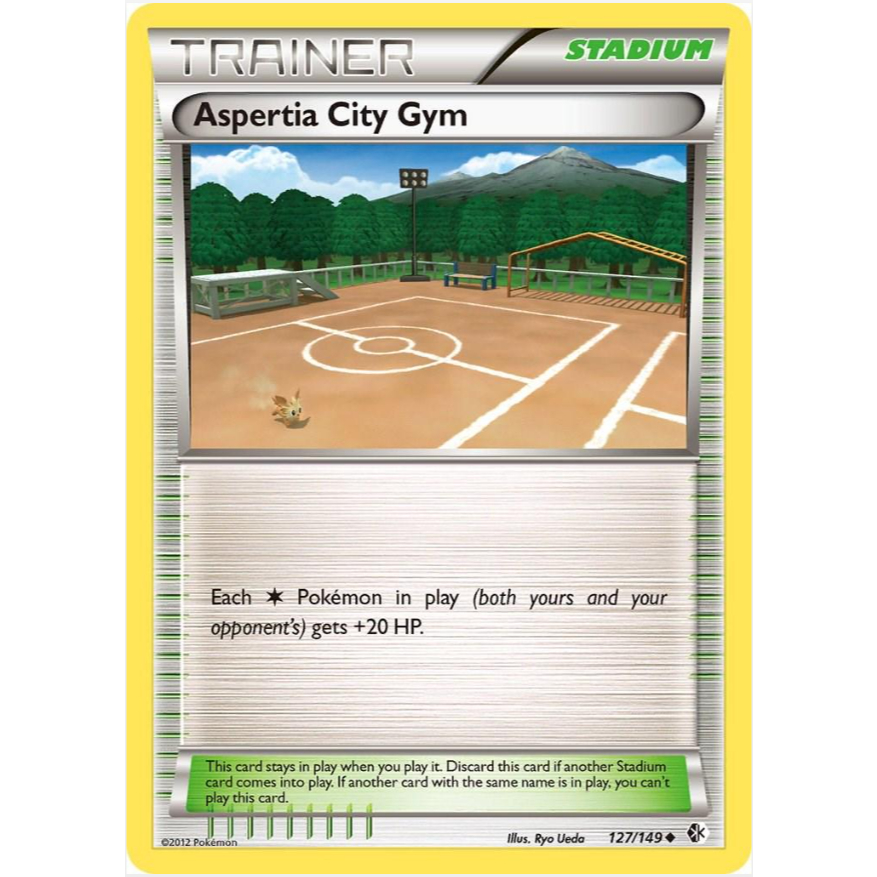 [การ์ดโปเกมอน TCG] Asperia City Gym - 127/149 - Uncommon