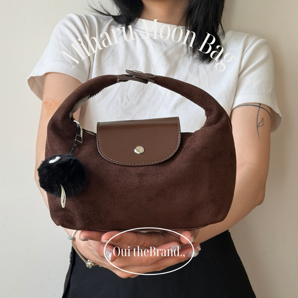 [ Gift Charm ] Muharu SKATEmon Bag - MIHARU Soft Moon Bag ( Ouithebrand )