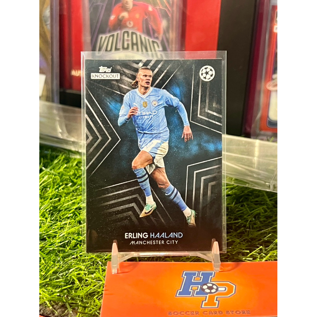 การ์ดฟุตบอล Erling Haaland Topps KnockOut 2023/24