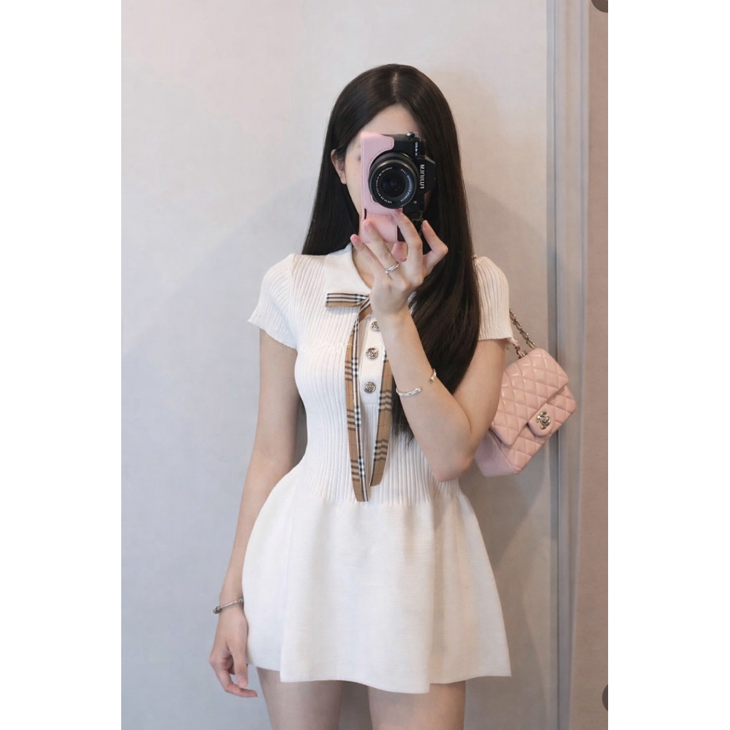 Ssu.Studio// BB ROLLED SLEEVE WOOL DRESS