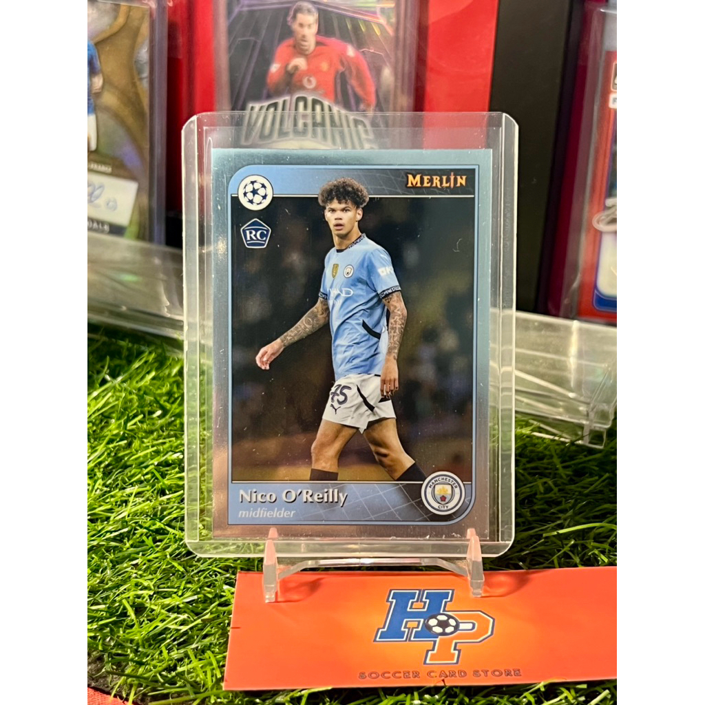 Nico OReilly RC Topps Merlin Chrome UCL 2024/25 การ์ดฟุตบอล