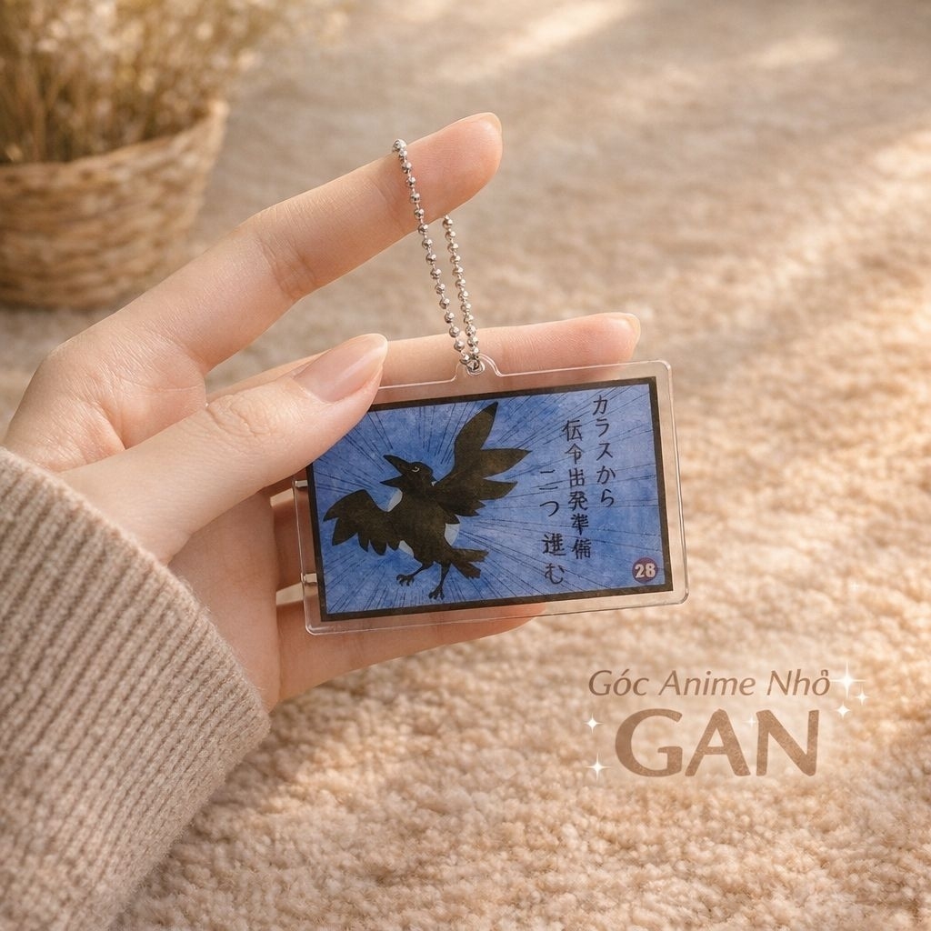 พวงกุญแจอีกา Kimetsu no Yaiba