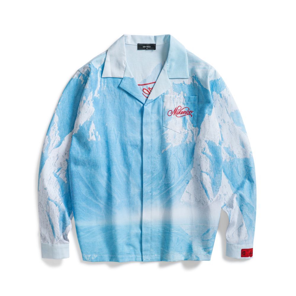 MIKENCO Peak Mountain Shirt เสื้อเชิ้ต unisex