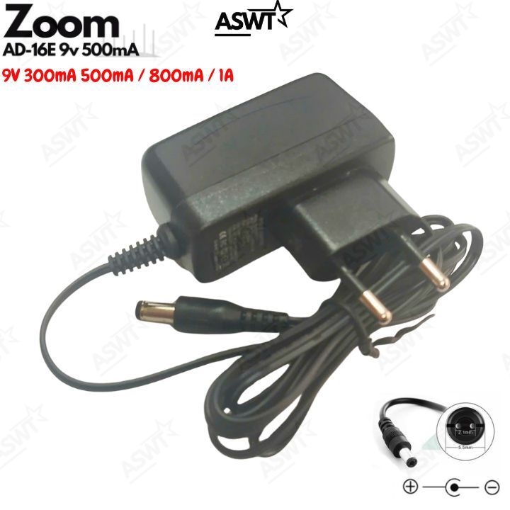 อะแดปเตอร์แปลงไฟ 9V สําหรับ Zoom A1 A1X Four Guitar Pedal - คันเหยียบอะคูสติก