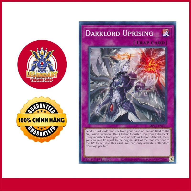 [การ์ด Yugioh ดั้งเดิม] Darklord Uprising