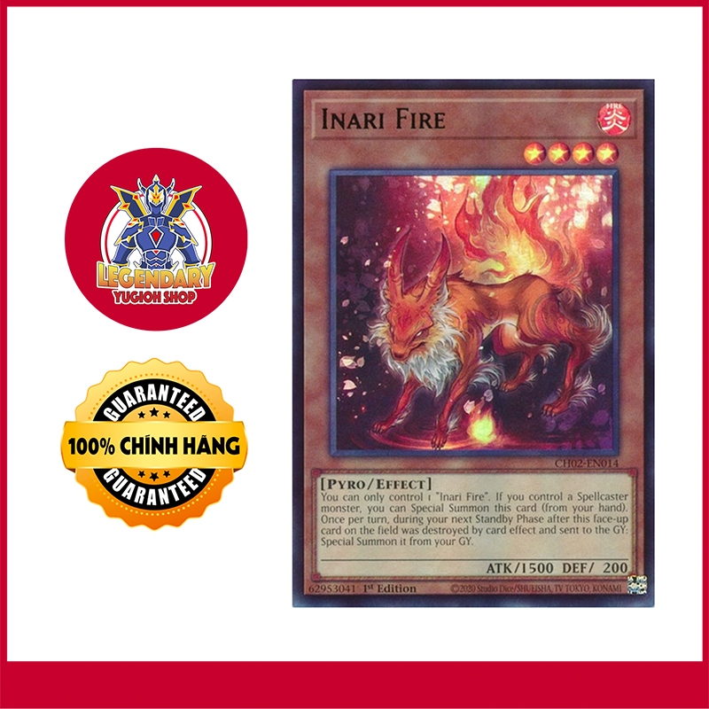 [การ์ด Yugioh ดั้งเดิม] Inari Fire