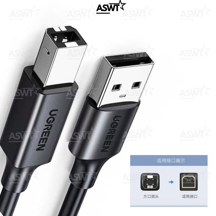 สาย USB ยาว 1.5 ม. ของแท้เชื่อมต่อคอมพิวเตอร์กับ MOOER GE150 GE200 GE300 ขากีตาร์