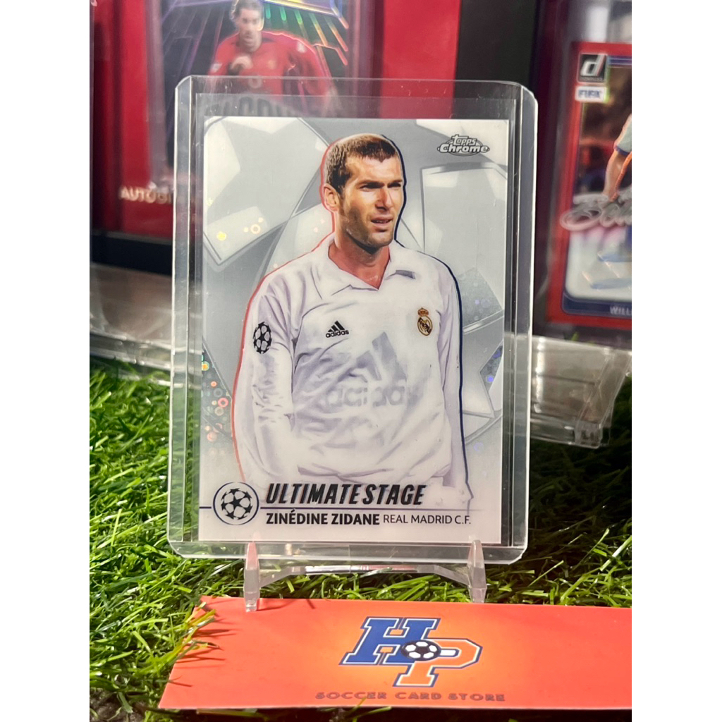 Zinedine Zidane Ultimate Stage Topps UCC 2025/26 การ์ดฟุตบอล
