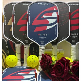 บูมซิค จุดสูงสุด 5 ลูกชิ้นแร็กเก็ต 16 มม. หนาคาร์บอนไฟเบอร์เ…