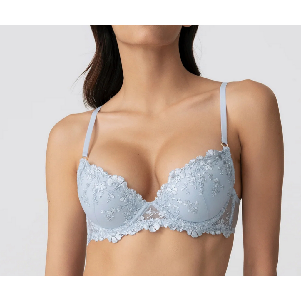 PLUS SIZE WEST bra 34D 36C 38C 85C 80C 75D ส่งออกไปยังยุโรป INCANTO ปัก 3d นูนแสงและโฟมบาง