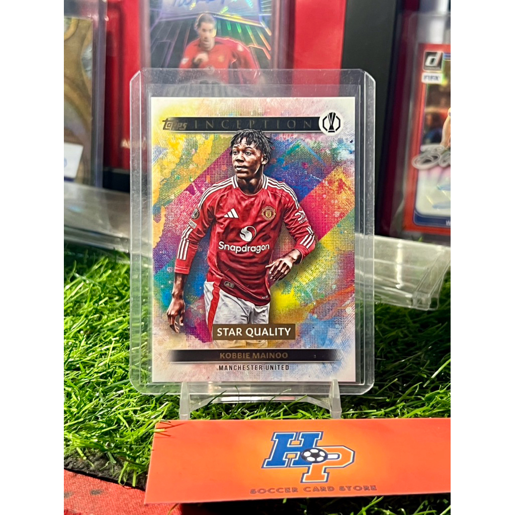 Kobbie Mainoo Topps Inception 2024/25 การ์ดฟุตบอล