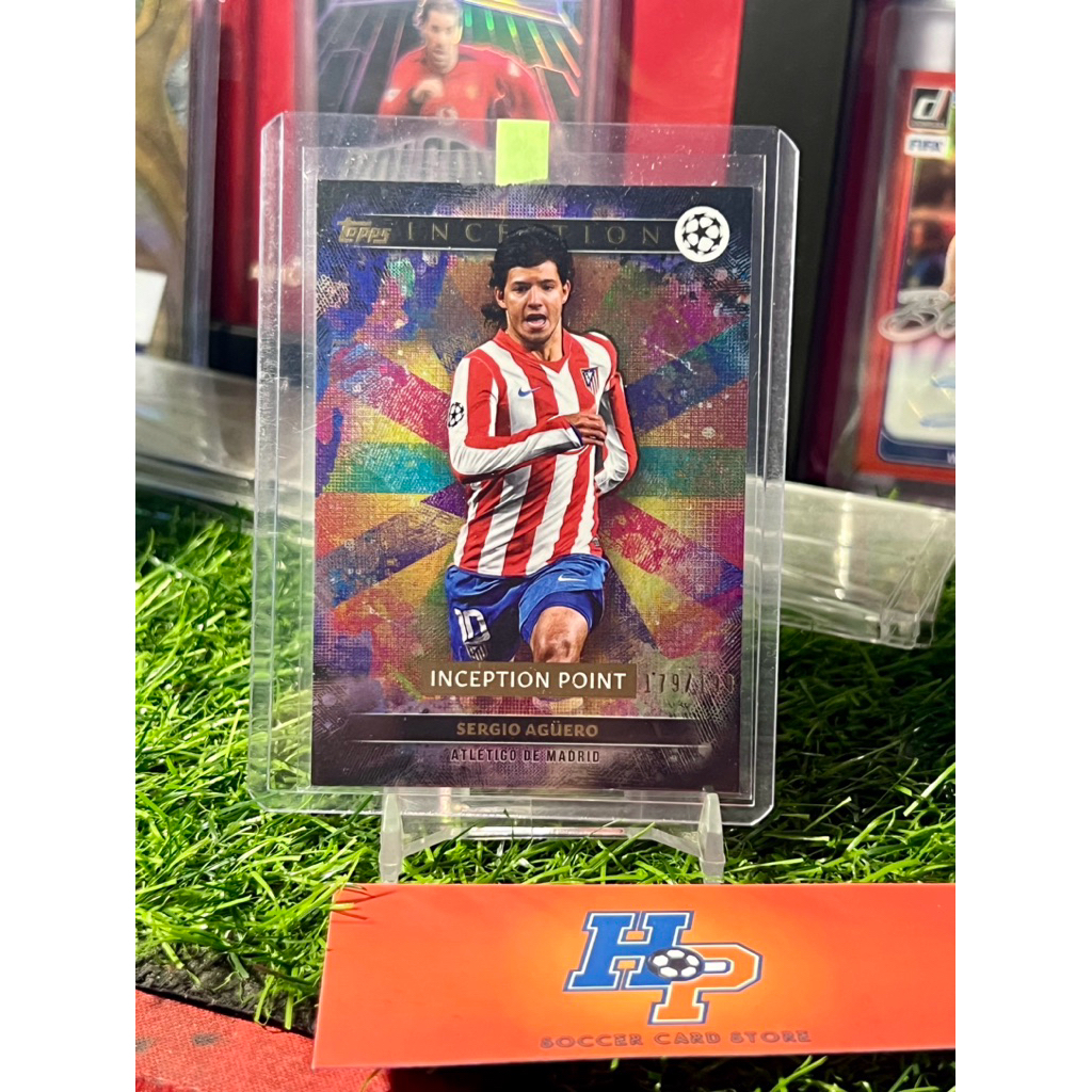 การ์ดฟุตบอล Sergio Aguero /199 Topps Inception 2024/25