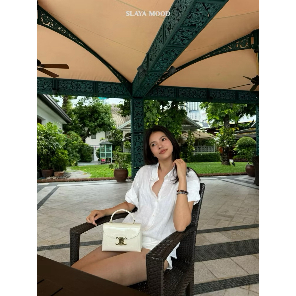 Pass Premium Linen Shirt - Rachel Linen Shirt - SLAYA MO